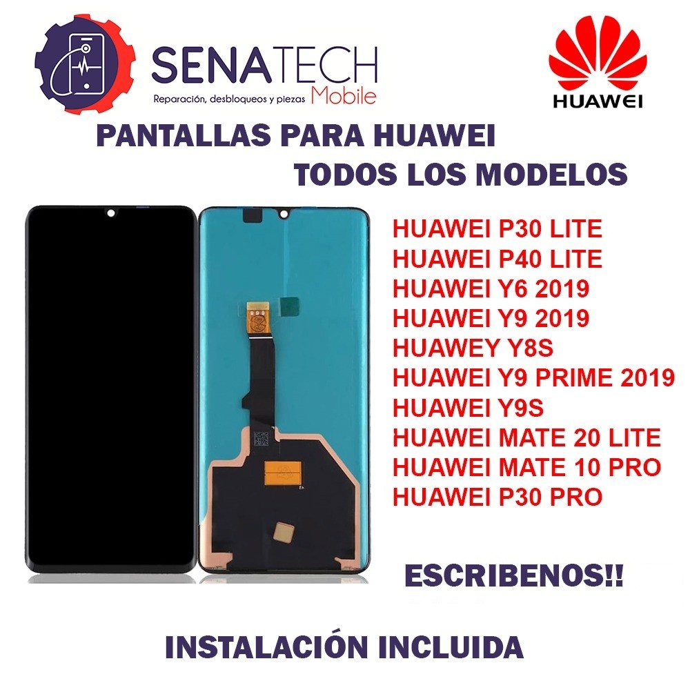 celulares y tabletas - PANTALLAS PARA HUAWEI TODOS LOS MODELOS 2