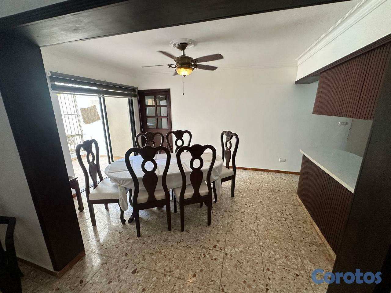 apartamentos - ALQUILER APARTAMENTO AMUEBLADO-SECTOR CACICAZGOS 1