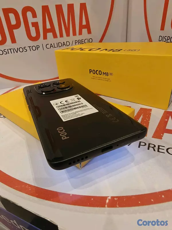 celulares y tabletas - POCO M8 5G, 8GB RAM 256GB ROM 6