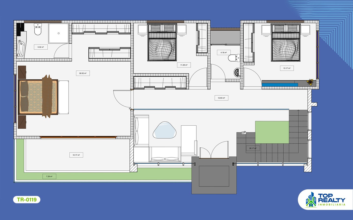 casas - TR-0119 (Tipo A) Espectacular casa de dos niveles con un concepto moderno  4
