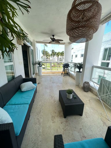 apartamentos - Apartamento amueblado en playa nueva Romana, La ensenada, Edificio palmera11 3