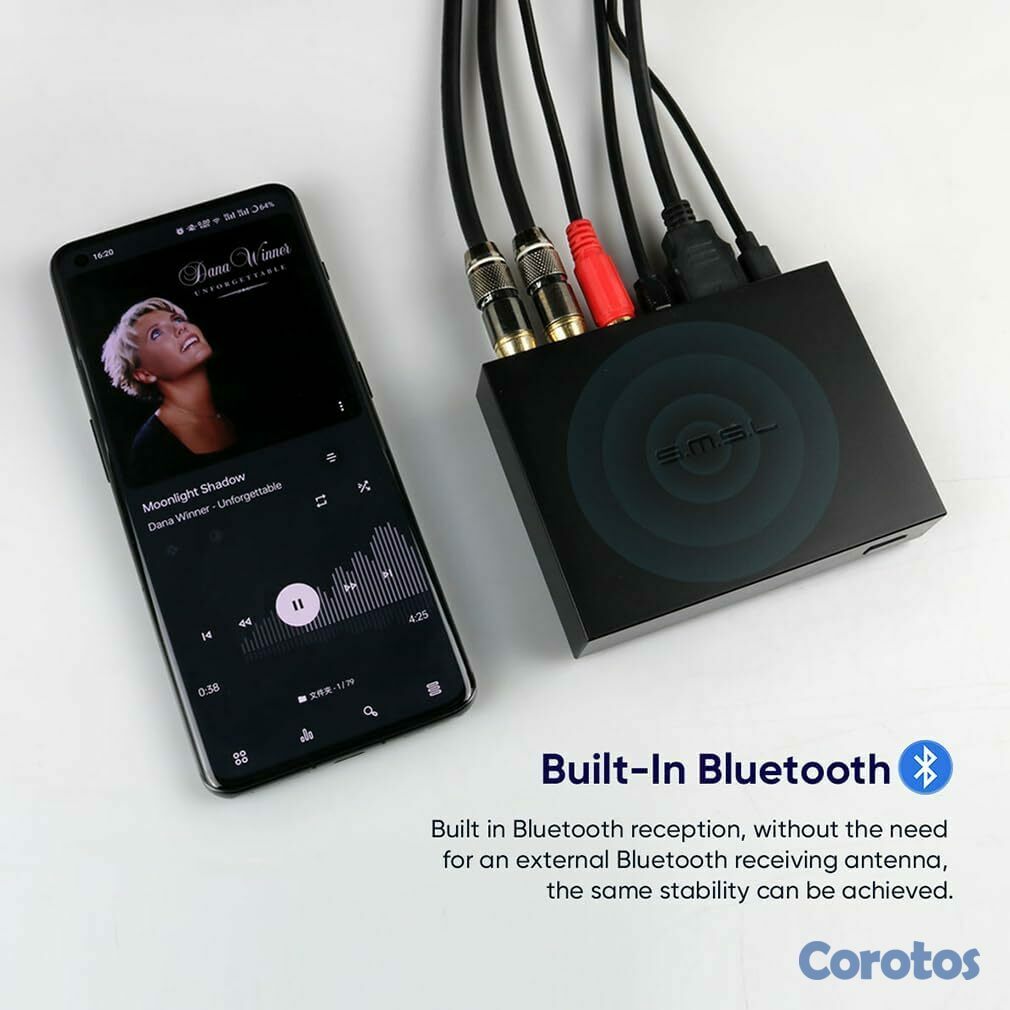 camaras y audio - SMSL PS100 Convertidor d audio digital a analógico 4