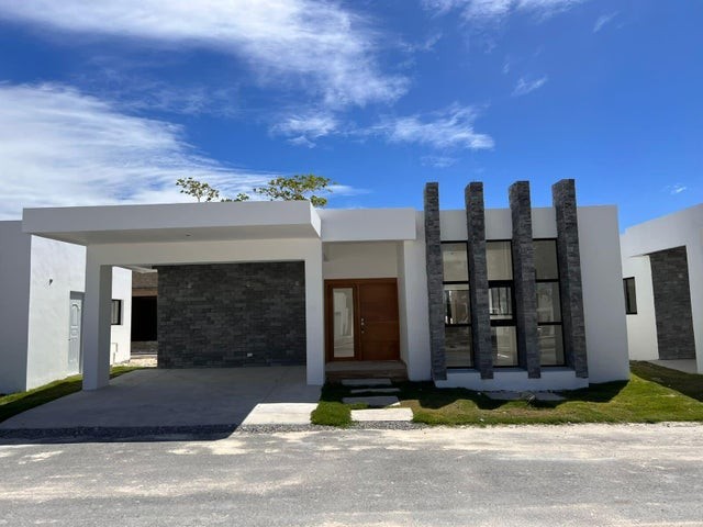 casas - Proyecto en venta Punta Cana #24-1343 dos dormitorios, jardín privado, seguridad 5