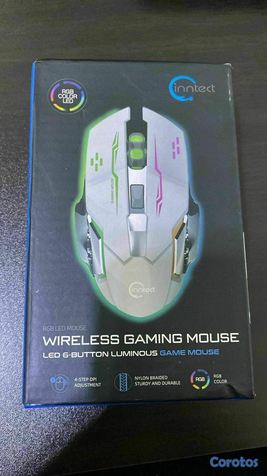 computadoras y laptops - MOUSE GAMING RECARGABLE RGB 4