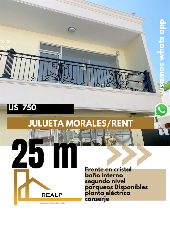 oficinas y locales comerciales - Local en la Julieta Morales