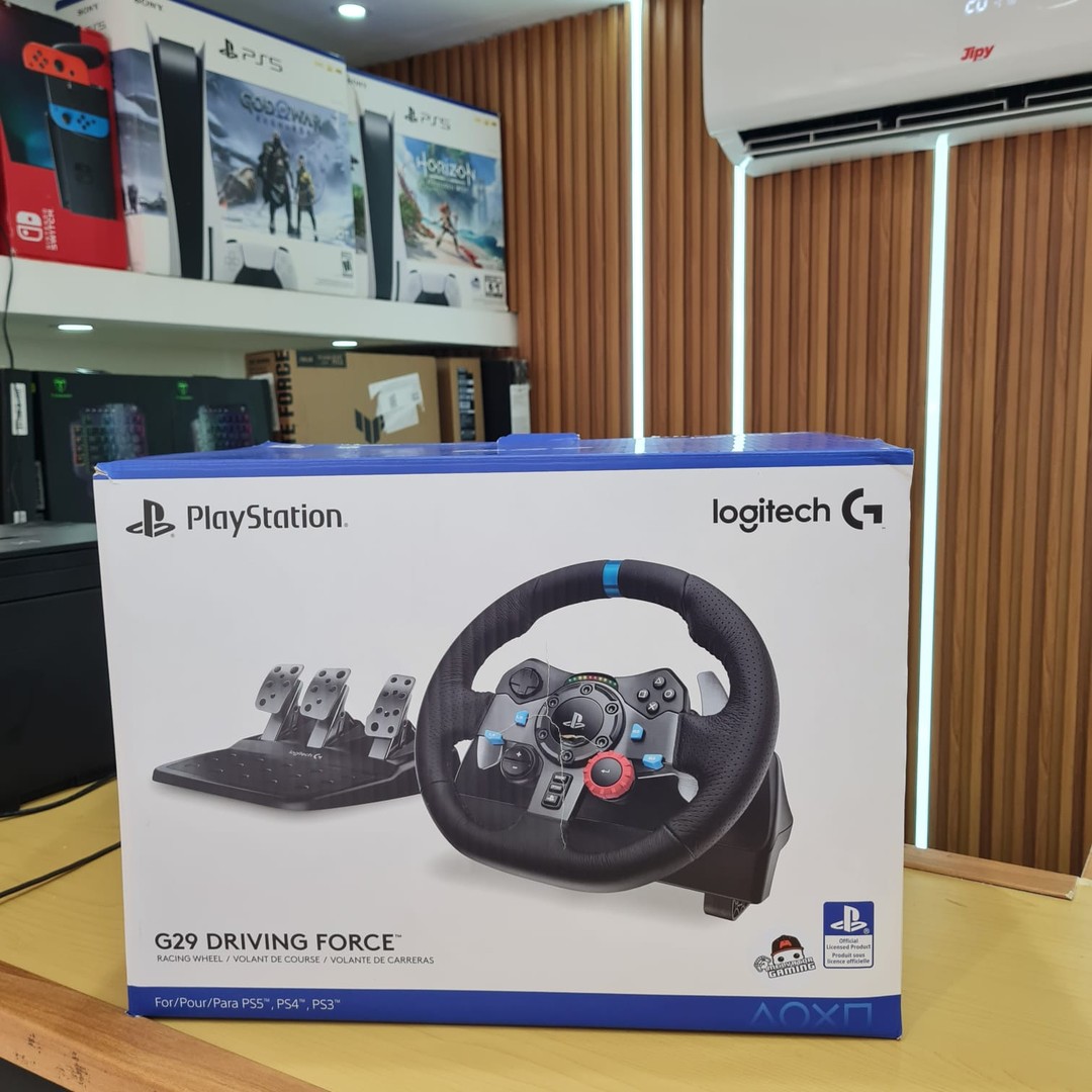 consolas y videojuegos - logitech G29 timon de carro para simulador 