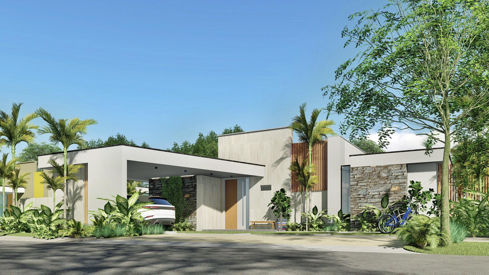 casas vacacionales y villas - Villas En Venta en Bavaro Punta Cana cerca de Downtown Center ID 3241 / 3242 7
