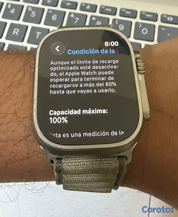 otros electronicos - Apple Watch Ultra 2 49mm con Garantía Apple 3