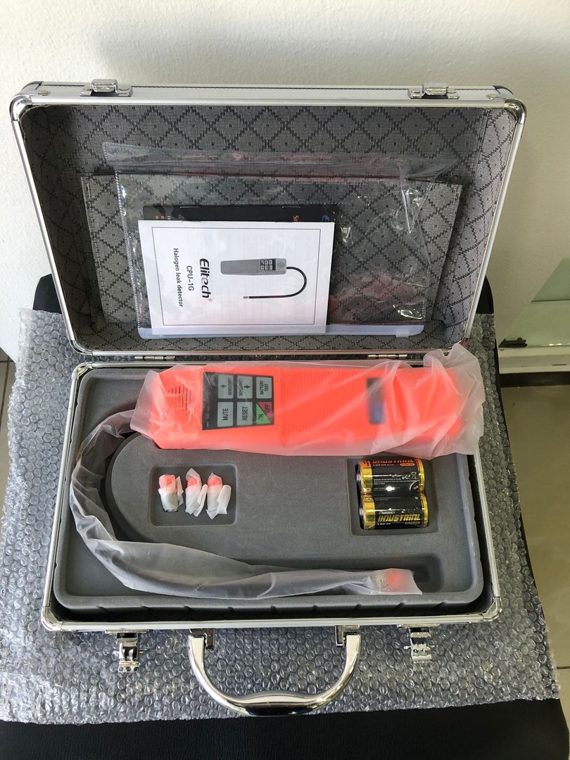 herramientas, jardines y exterior - Elitech Detector de fugas HVAC Probador de gas halógeno HVAC Refrigerante 3