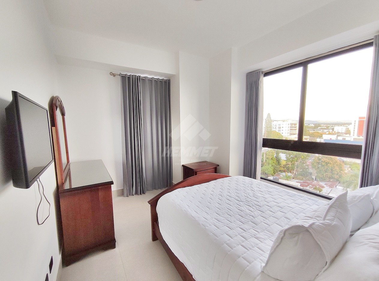 apartamentos - TORRE 2 HABITACIONES AMUEBLADO LA ESMERALDA SANTIAGO  2