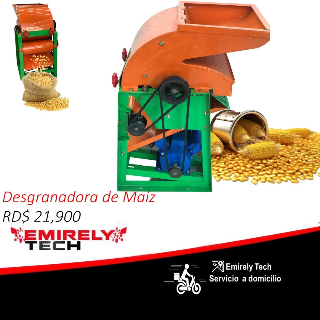 equipos profesionales - Desgranadora de maiz seco electrica trilladora peladora automatica de mazorca