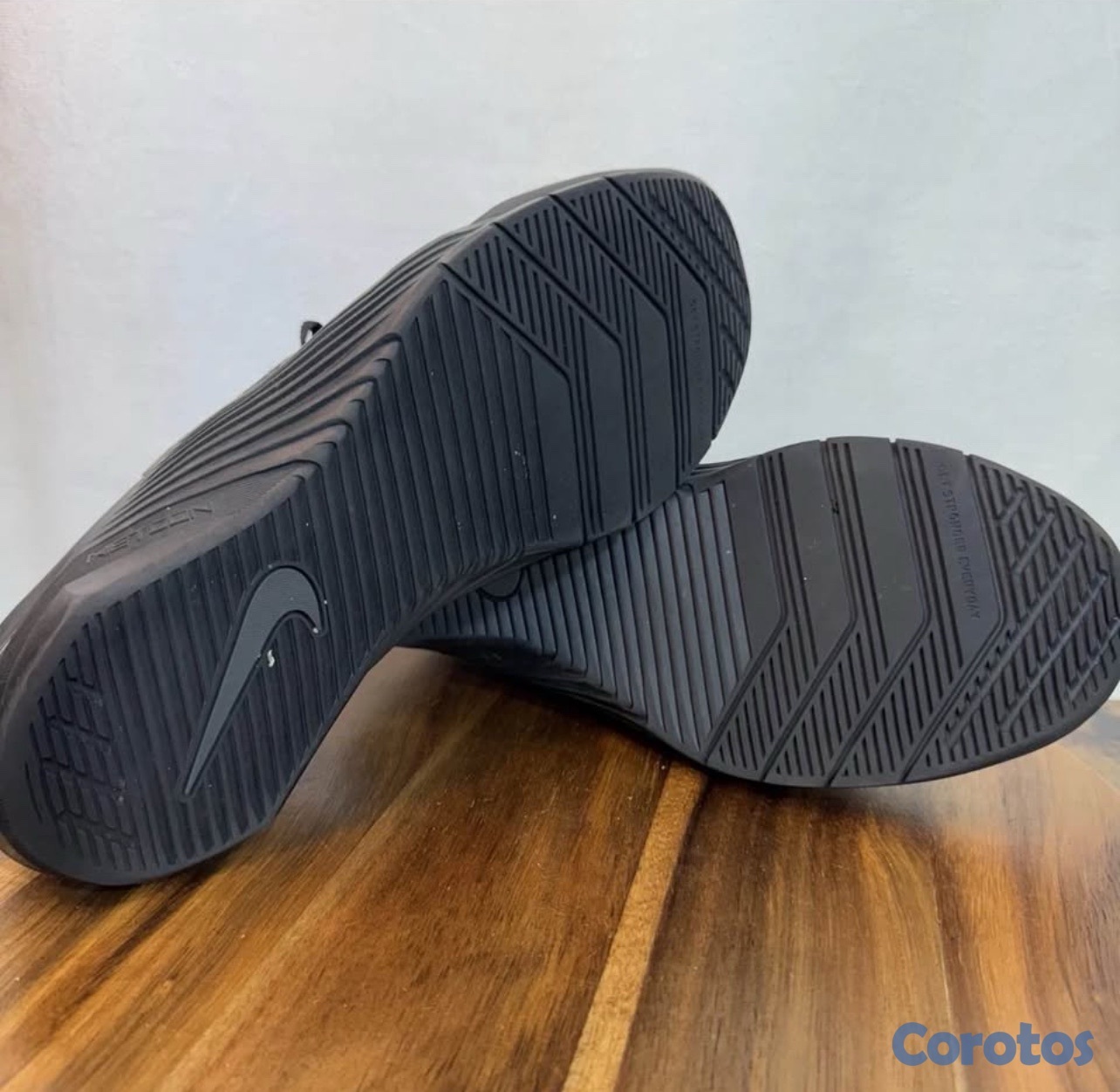 zapatos para hombre - Nike Metcon 5 Shoes Mens Size 8 Black Silver Training CrossFit 5