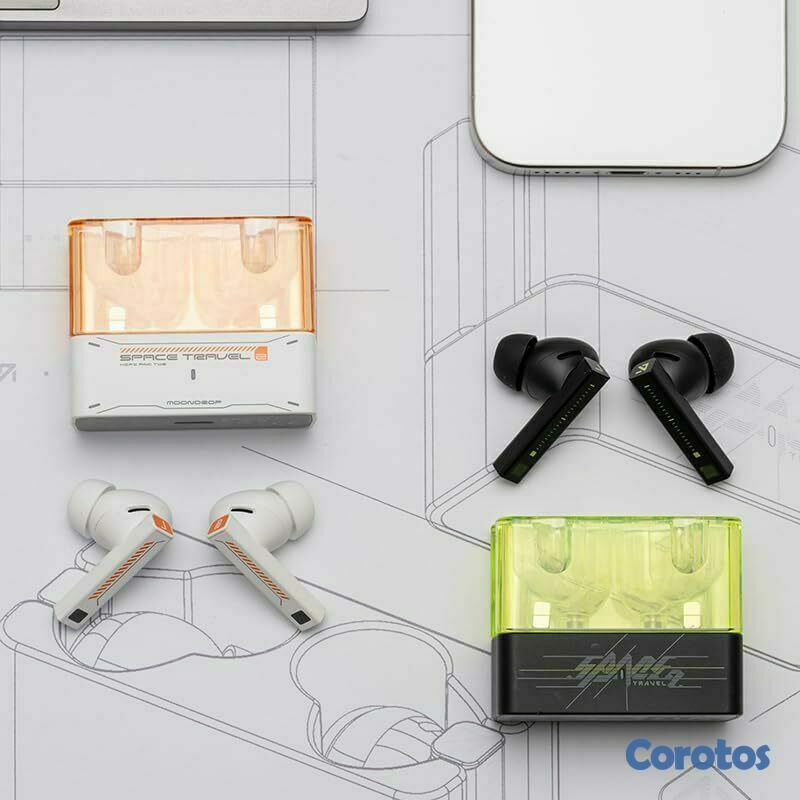 camaras y audio - Moondrop Space Travel 2 TWS Earbuds Bluetooth 6.0 1