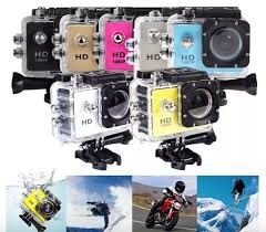 camaras y audio - Camara deportiva sumergible tipo go pro waterproof buceo motor casco carro  1