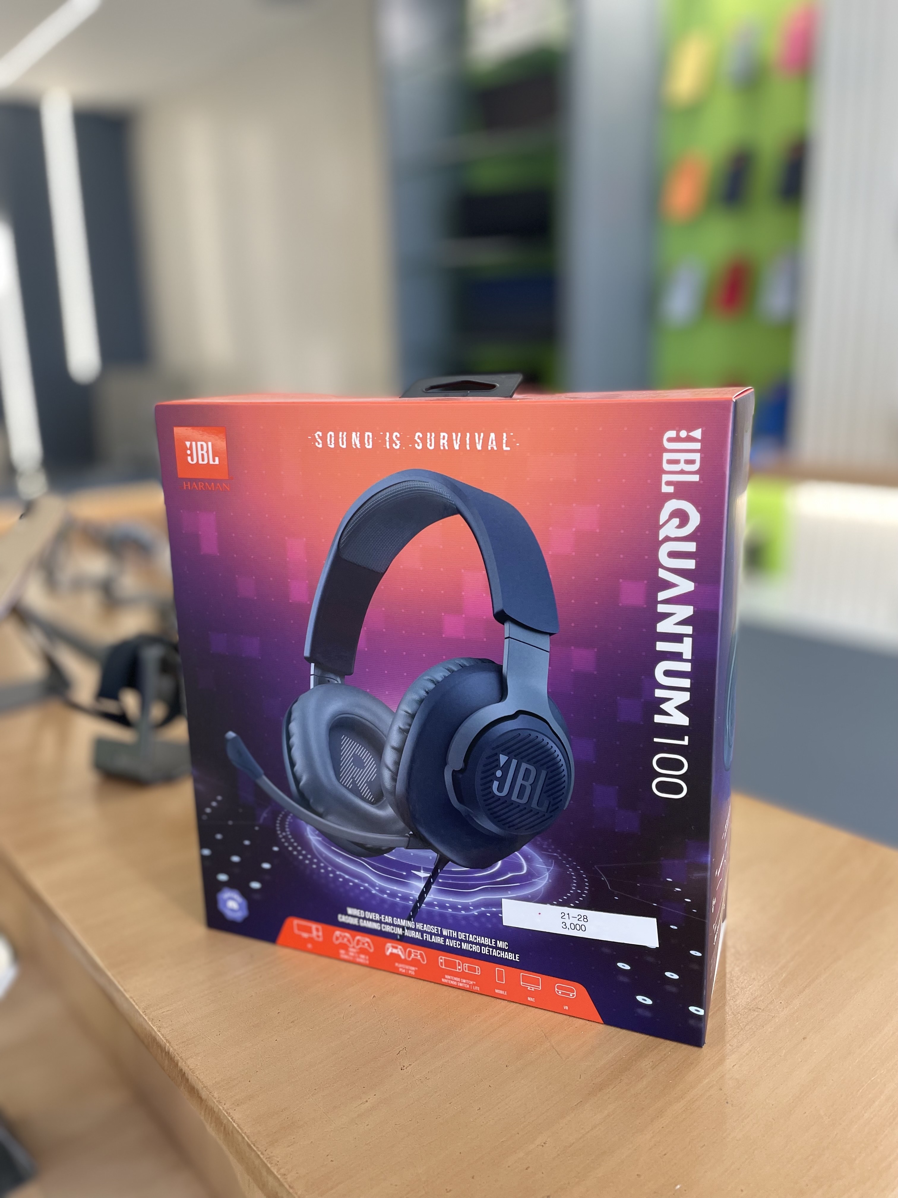 camaras y audio - AUDÍFONOS JBL QUANTUM100 2