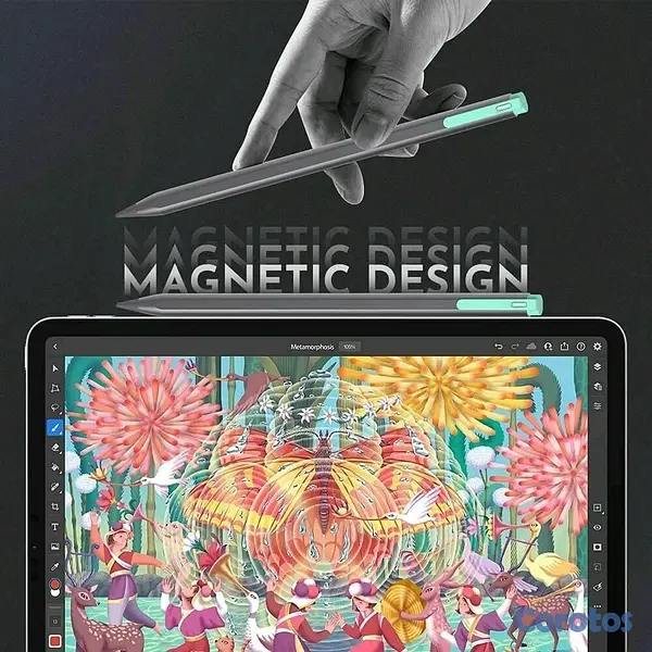 celulares y tabletas - Oferta!! Stylus Joeykoo para iPad – Tilt & Palm Rejection 🖊️ Precisión total 4