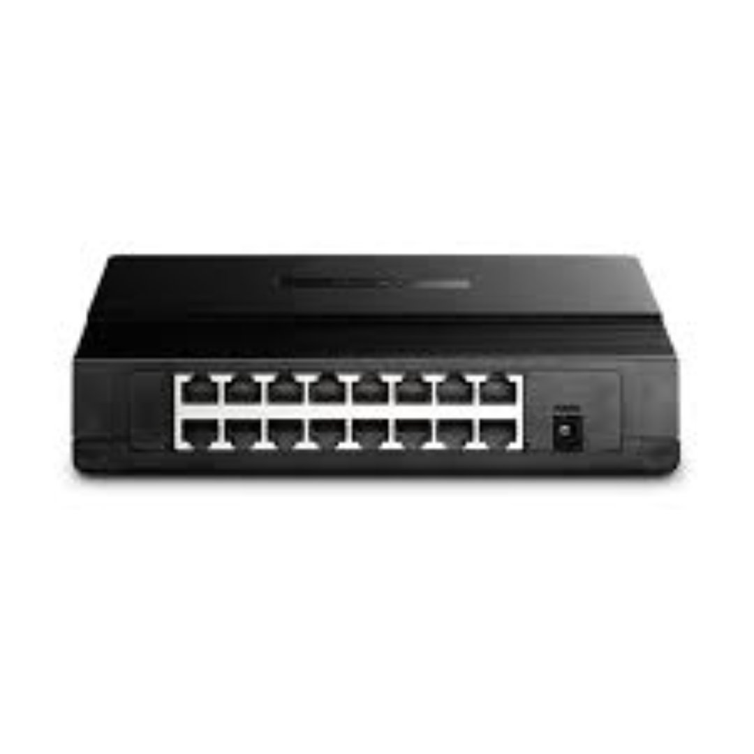computadoras y laptops - SWITCH 16 PUERTOS TP-LINK TL-SF1016D, NO ADMINISTRABLE/DESKTOP, 16 PUERTOS  1