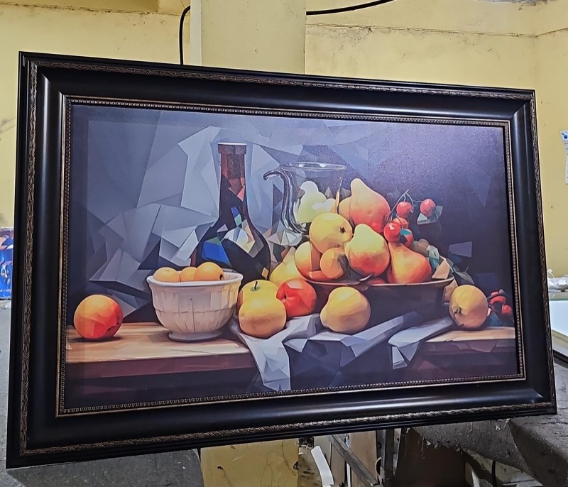 decoración y accesorios - Cuadro 🖼 moderno para comedor  0