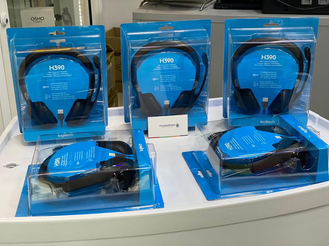 accesorios para electronica - HEADSET USB LOGITECH H390
