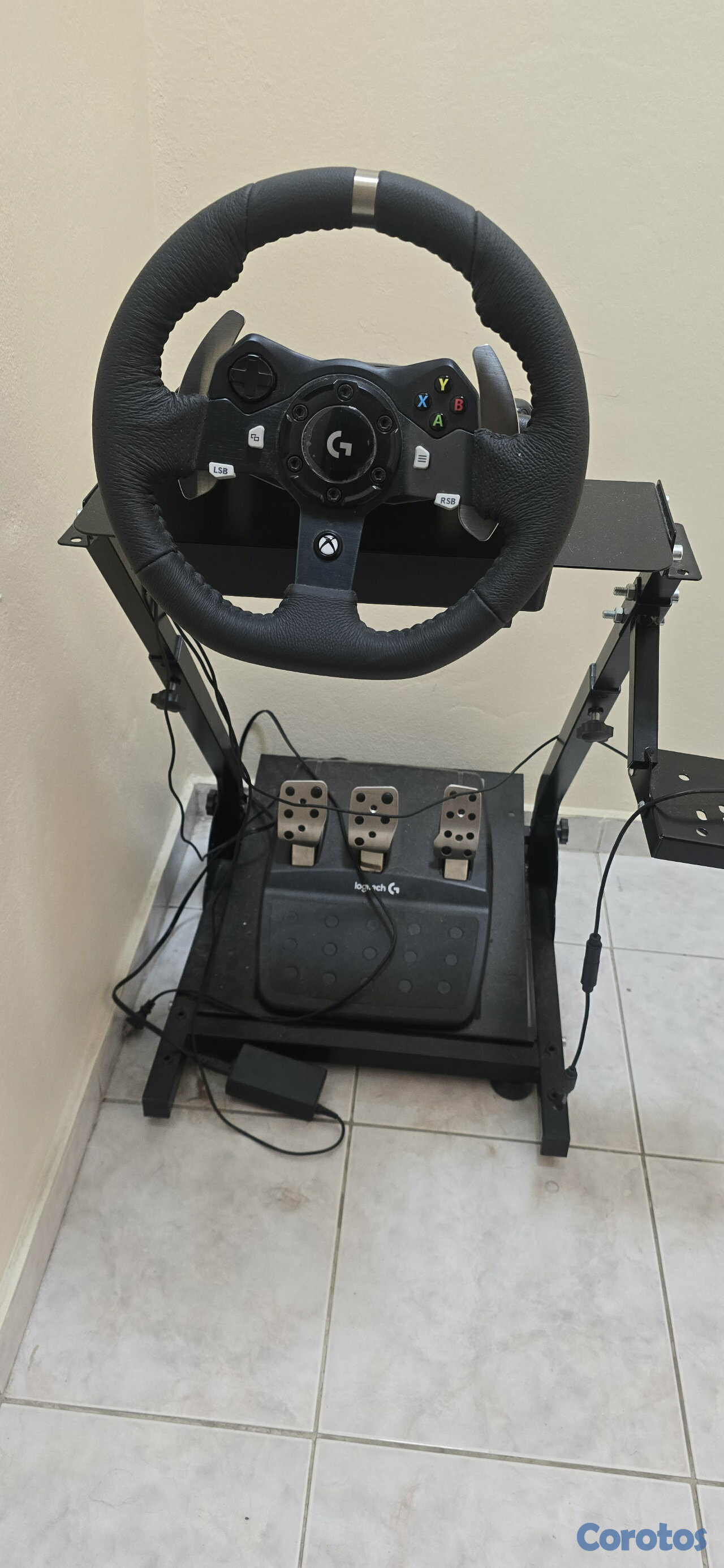 consolas y videojuegos - volante logitech g920 1