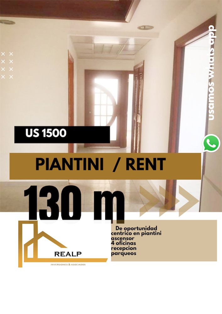 oficinas y locales comerciales - Local en Piantini 130 M