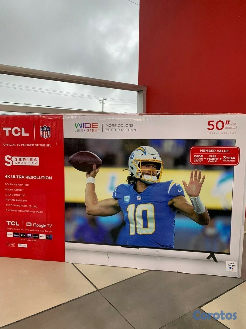 tv - SMART TV TCL DE 50 GOOGLE TV CONTROL POR VOZ 2025
