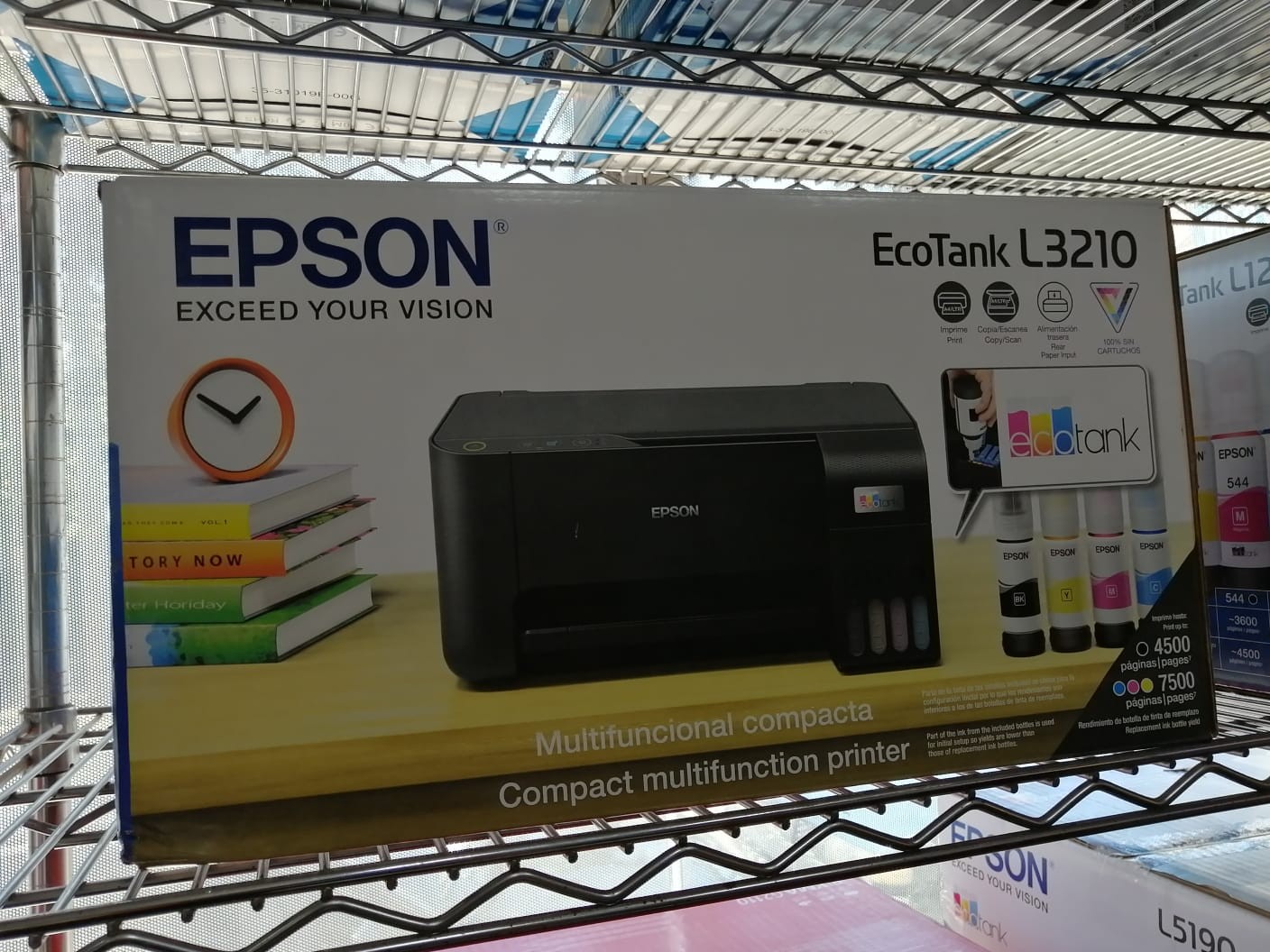 computadoras y laptops - Impresora Multifuncional Epson EcoTank L3210