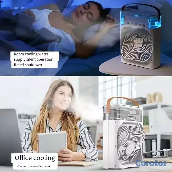 aires acondicionados y abanicos - Abanico/ Mini Ventilador De Aire Con Humificador
 3