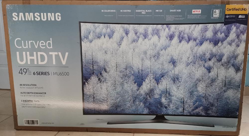 tv - Tv samsung 49"  4k  edición especial pantalla curva