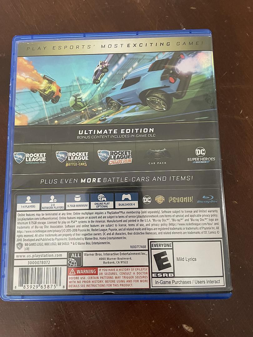 consolas y videojuegos - Rocket league ultímate edition PlayStation 4 2