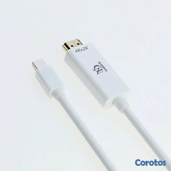 accesorios para electronica - Cable adaptador de mini DisplayPort macho a HDMI macho 4