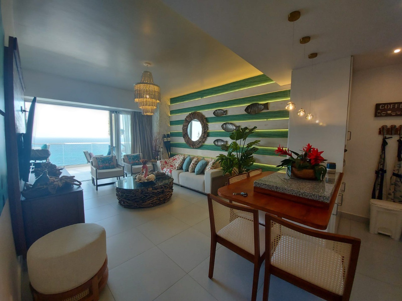 apartamentos - Apartamento en la playa 2 habitaciones  Juan Dolio Amueblado Full  8