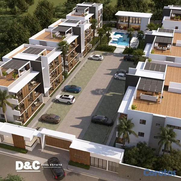 apartamentos - APARTAMENTOS EN PLANO EN VENTA EN SOSUA CÉNTRICO   1