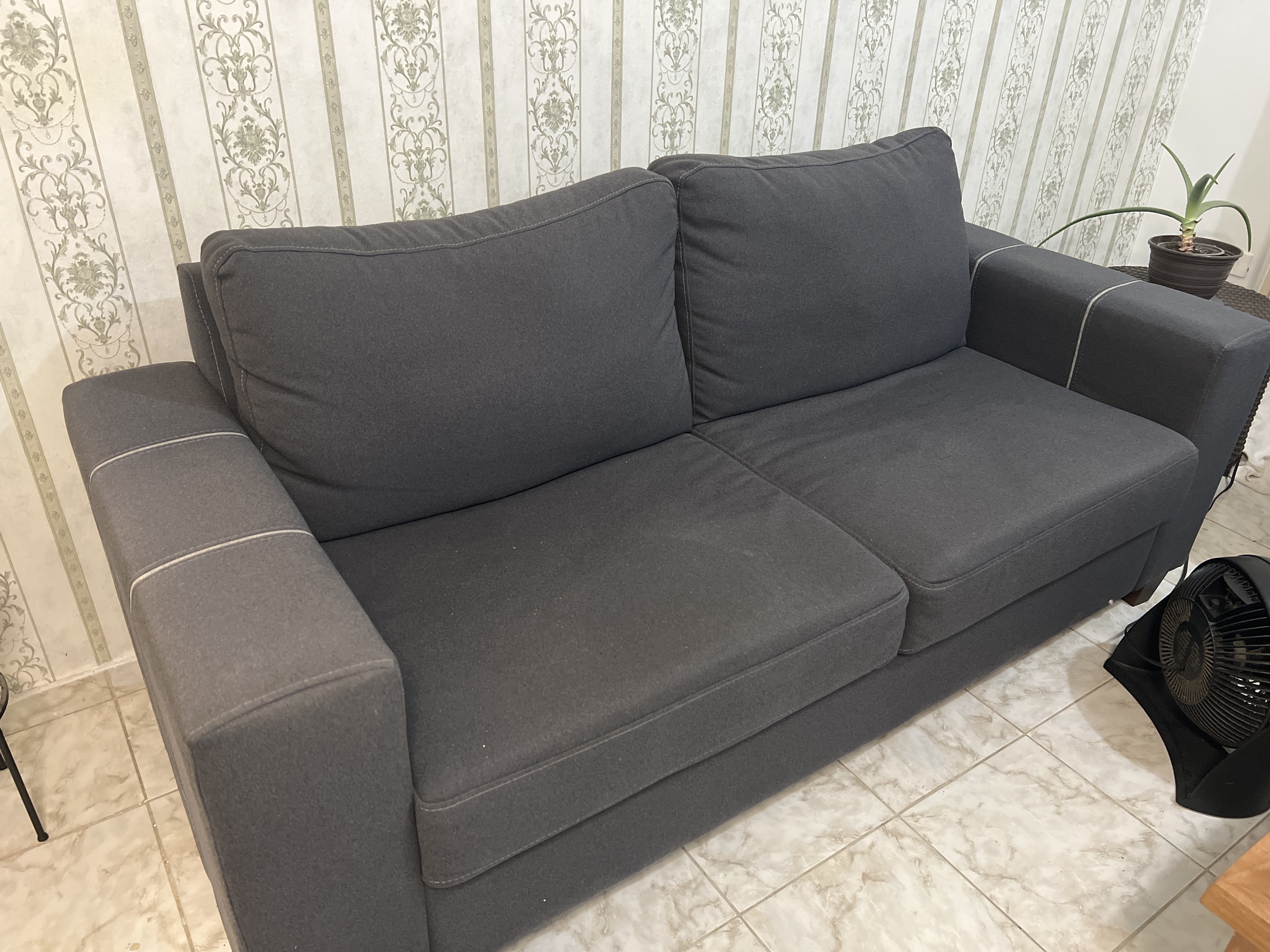 muebles y colchones - par de muebles de sala en venta  1