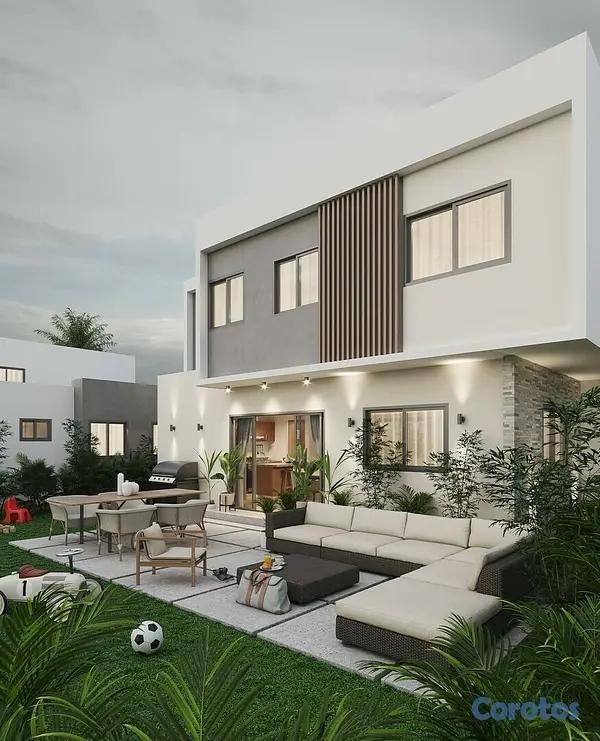 casas - se vende Villas lista  en bavaro, 3 habitaciones 2.5 baños  2