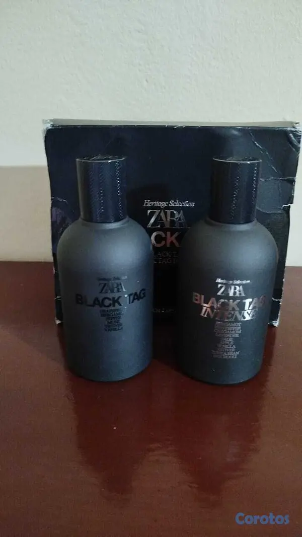salud y belleza - Perfumes Zara Black Tag para hombre
