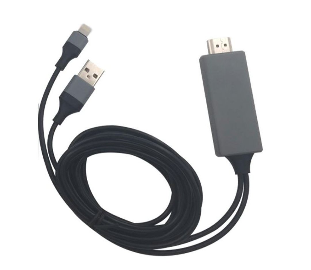 Cable HDMI para celulares iPhone e iPad 2