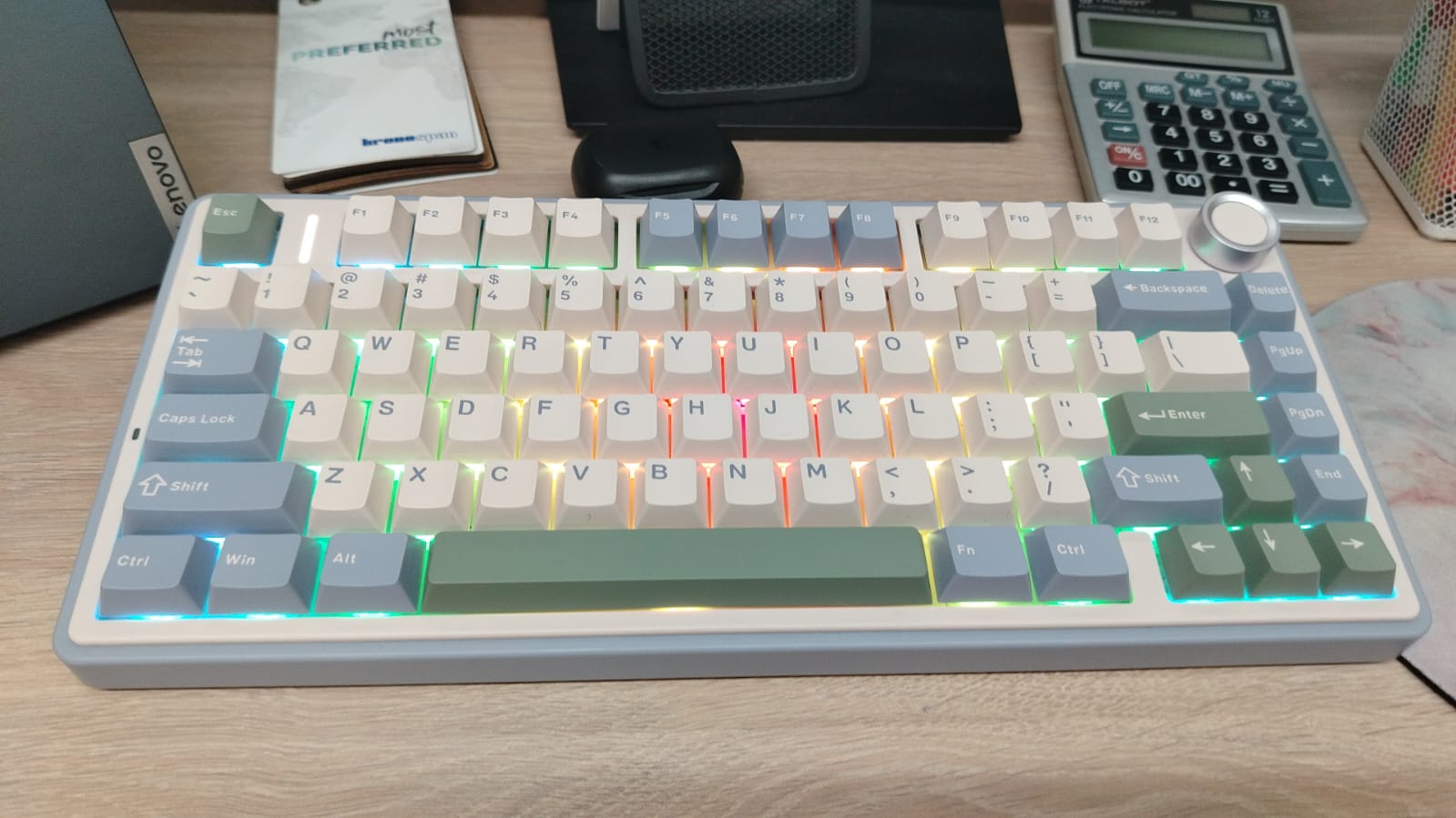 accesorios para electronica - Vendo teclado mecánico sonido creamy 1