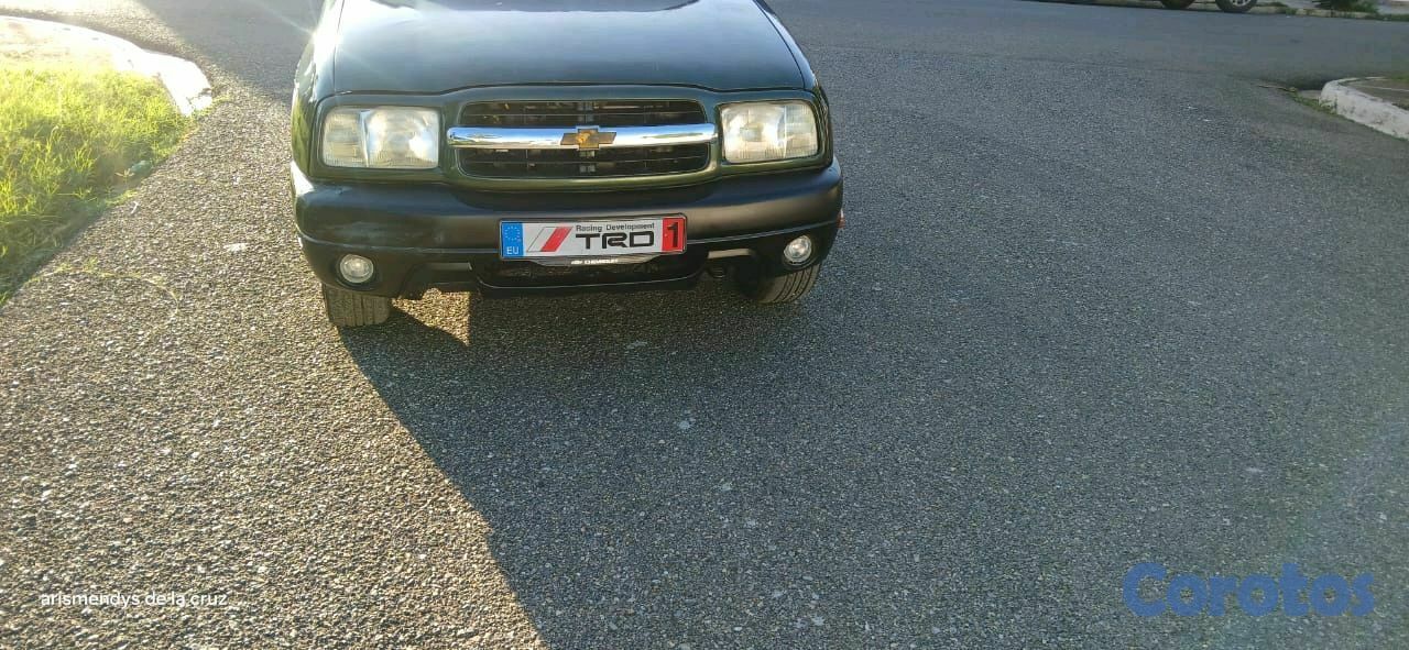 jeepetas y camionetas - chevolet tracker 2002 1