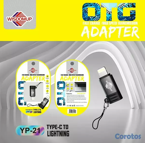 accesorios para electronica - Adaptador de tipo C hembra a iphone macho 2