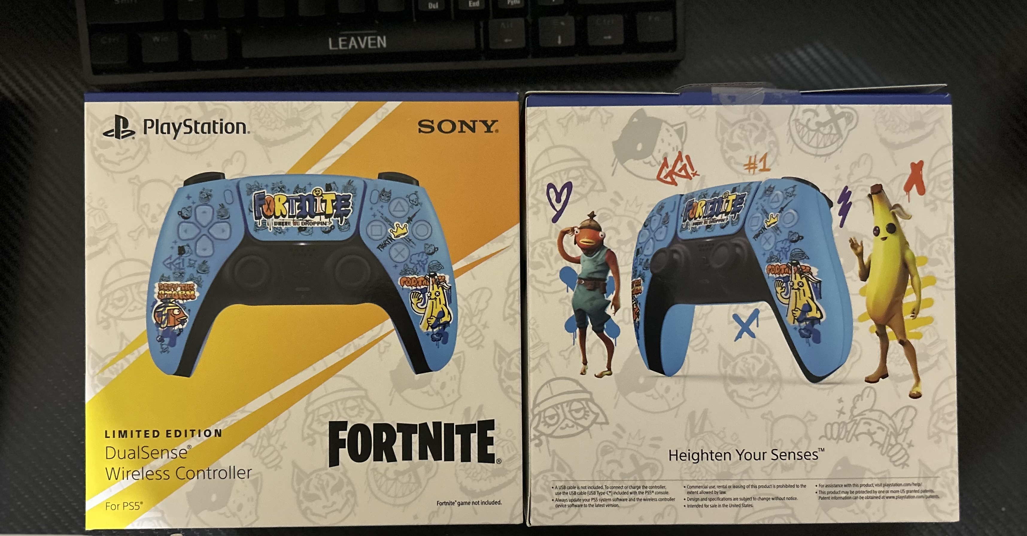 consolas y videojuegos - Control Ps5 FORTNITE (Edición limitada)  1