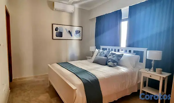 apartamentos - ALQUILER – APARTAMENTO COMPLETAMENTE AMUEBLADO EN  6