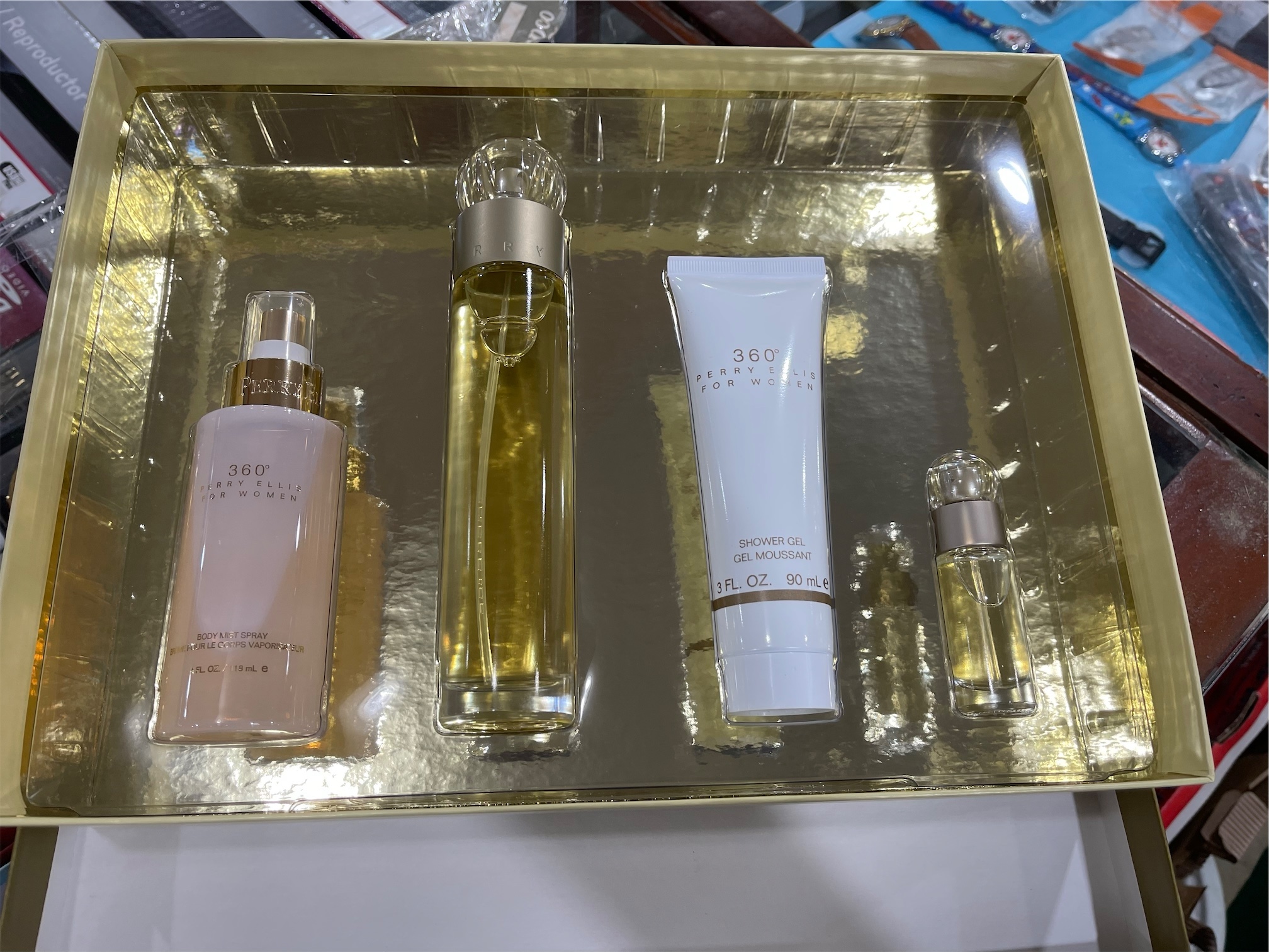 Set perfume Perry Ellis 360• Mujer. Original
