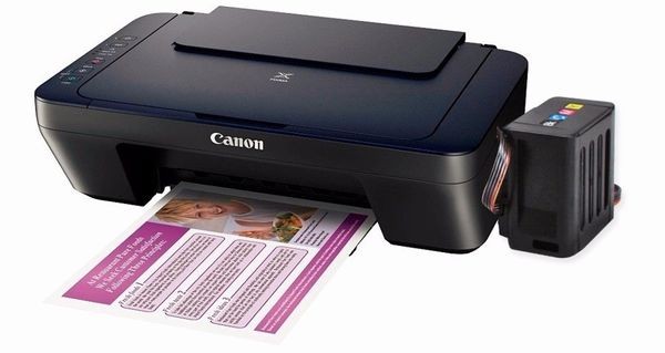 computadoras y laptops - Impresora Canon E402 multifuncional con sistema adaptado