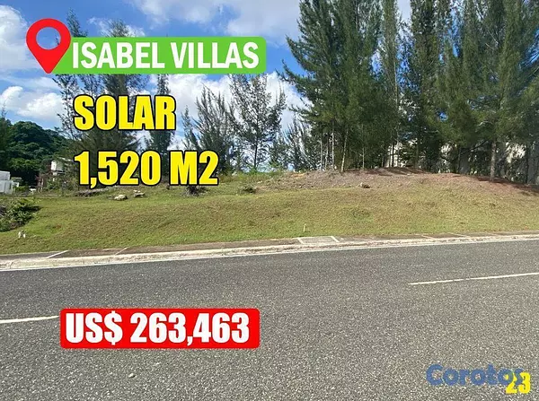 solares y terrenos - En Venta Solar en Isabel Villas de 1006 metros 2