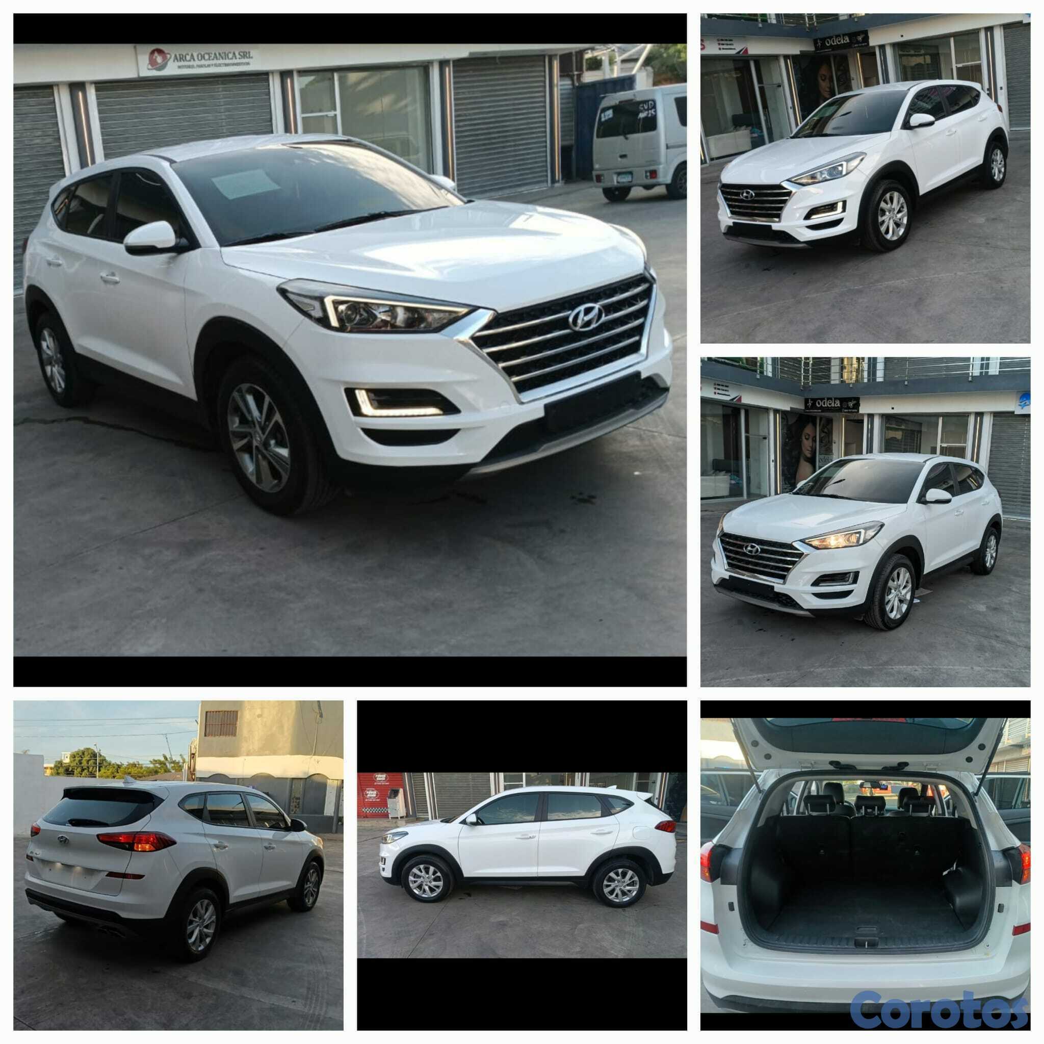 jeepetas y camionetas - HYUNDAI TUCSON 2020 BLANCO DIESEL 8