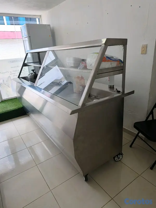 equipos profesionales - vitrina tipo baño de maría  2