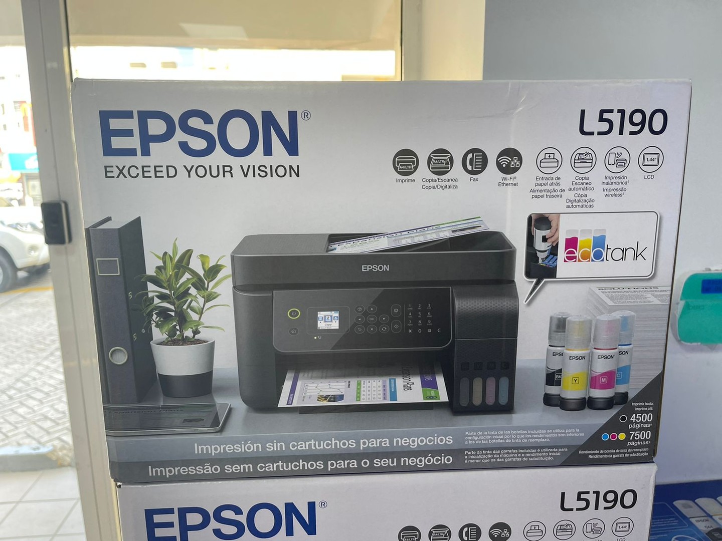 impresoras y scanners - Impresora Multifuncional EcoTank L5190