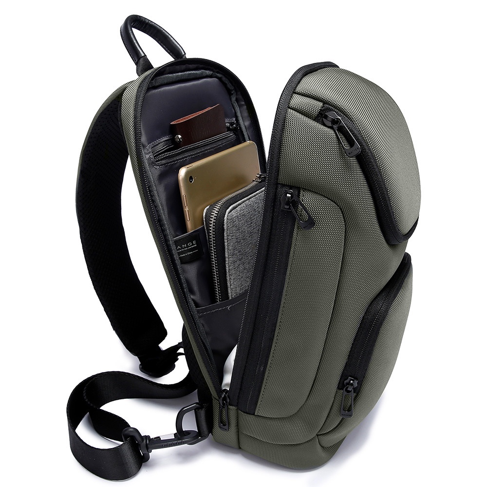 carteras y maletas - Mochila Alta Resistencia Compartimentos Organizados Diseño Militar Moderno  2