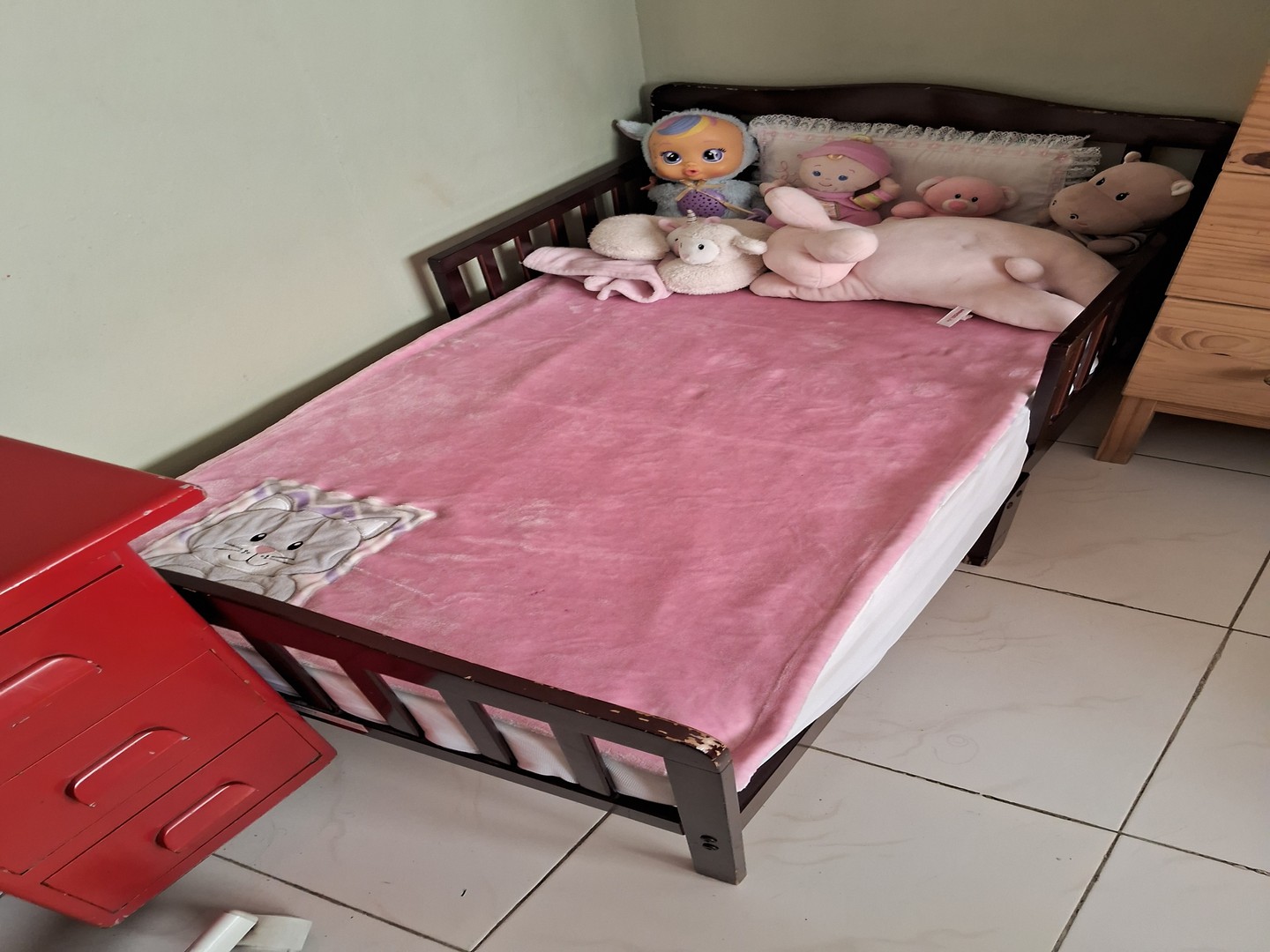 muebles - Vendo cama para niños de 1 a 5 años ( cama todler) con su colchón nuevo incluido 1